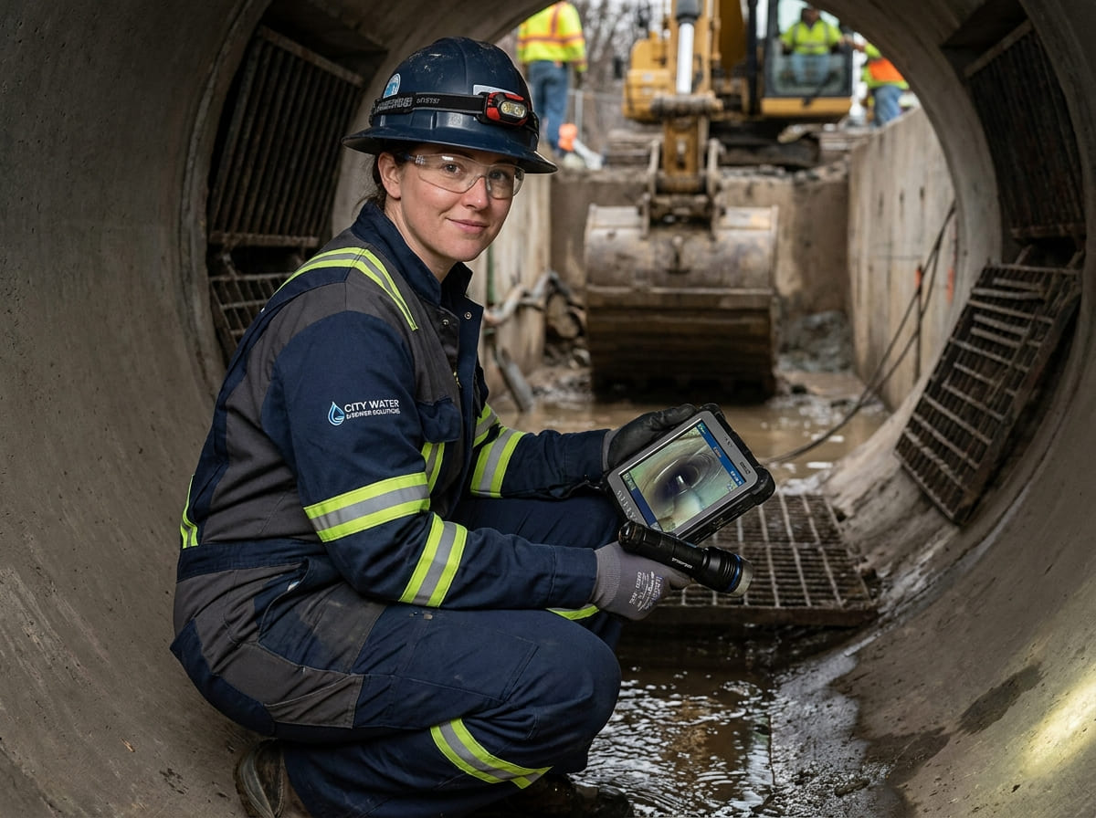 Sewer Line Inspection & Replacement in North Zulch